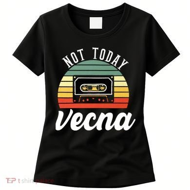 Not Today Vecna Mixtape Retro Vintage Women's T-Shirt
