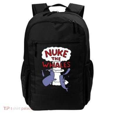 Nuke The Whales Funny Backpack