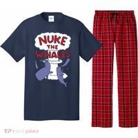Nuke The Whales Funny Pajama Set thumb 0