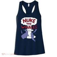Nuke The Whales Funny Women's Tank Top thumb 0