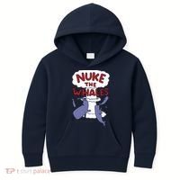 Nuke The Whales Funny Kids Hoodie thumb 0
