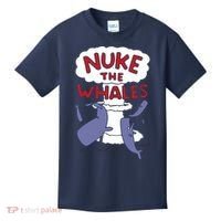 Nuke The Whales Funny Kids T-Shirt thumb 0