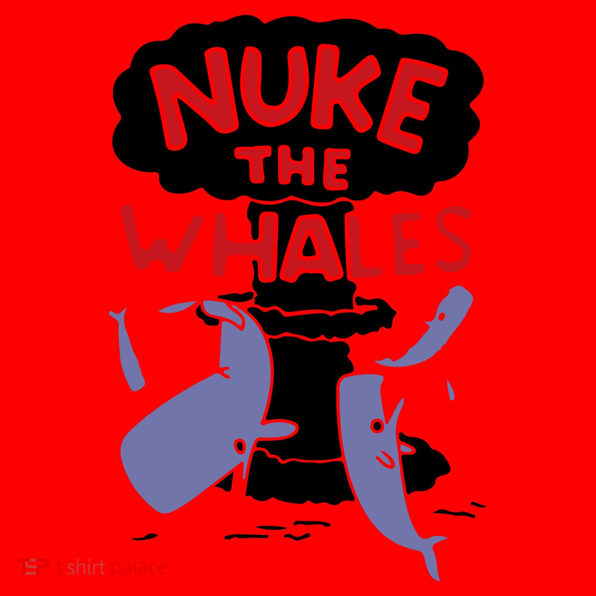 Nuke The Whales Funny Santa Hat