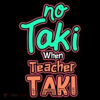 No Taki When Teacher Taki Cute Education Classroom Funny Cute Gift Coffee Mug thumb 5