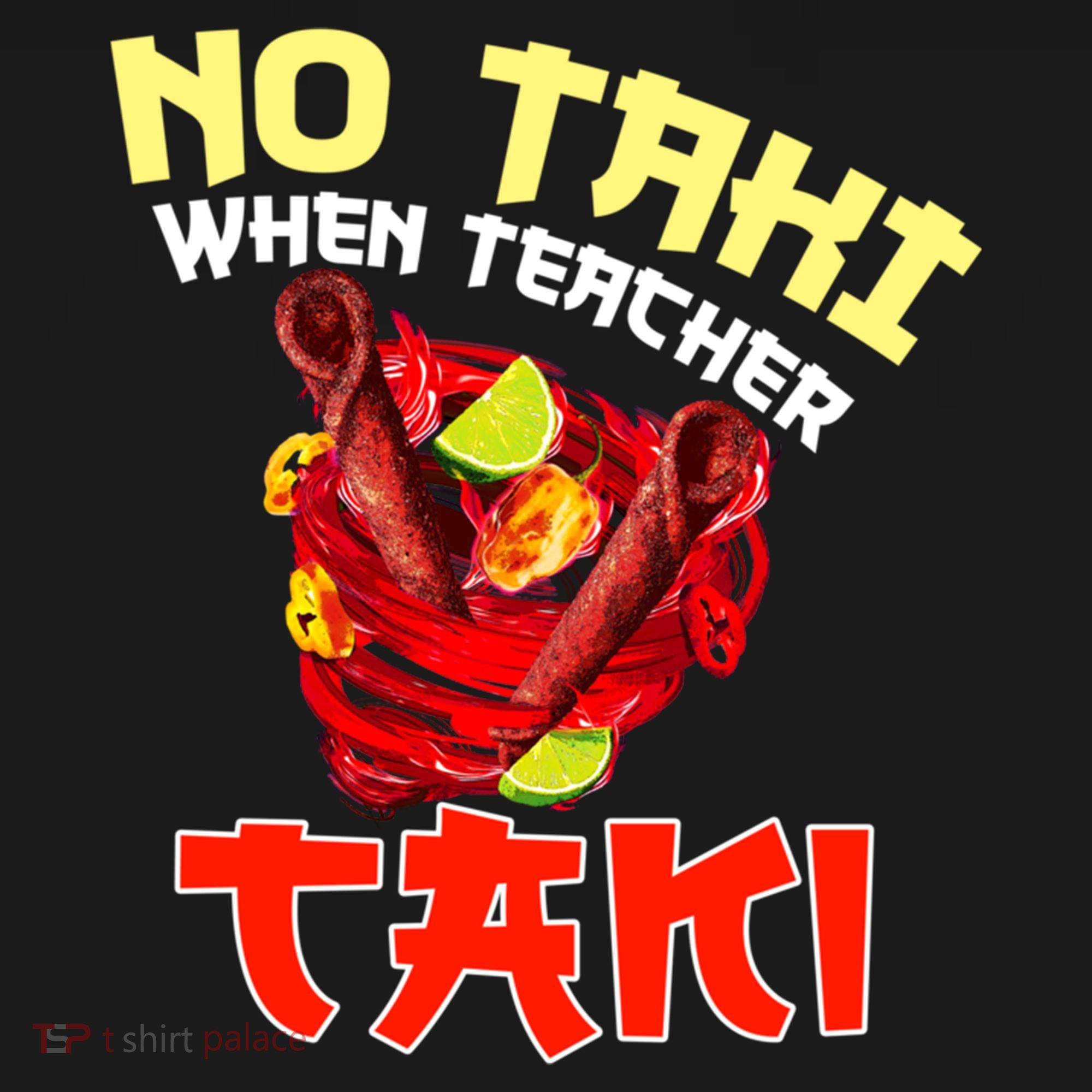 No Taki When Teacher Taki Cute Funny Education Classroom Meaningful Gift Women's Hoodie
