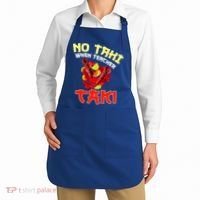 No Taki When Teacher Taki Cute Funny Education Classroom Meaningful Gift Apron thumb 2