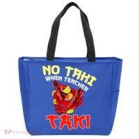No Taki When Teacher Taki Cute Funny Education Classroom Meaningful Gift Tote Bag thumb 0