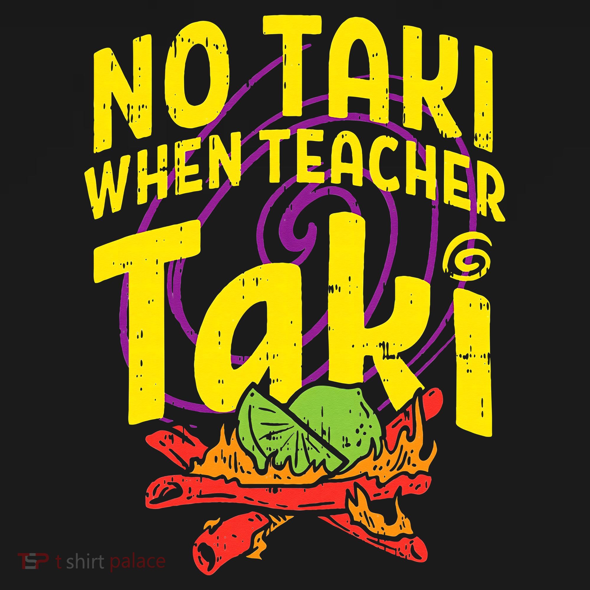 No Taki When Teacher Taki Education classroom Sweatshirt