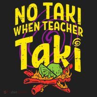 No Taki When Teacher Taki Education classroom Beanie thumb 2