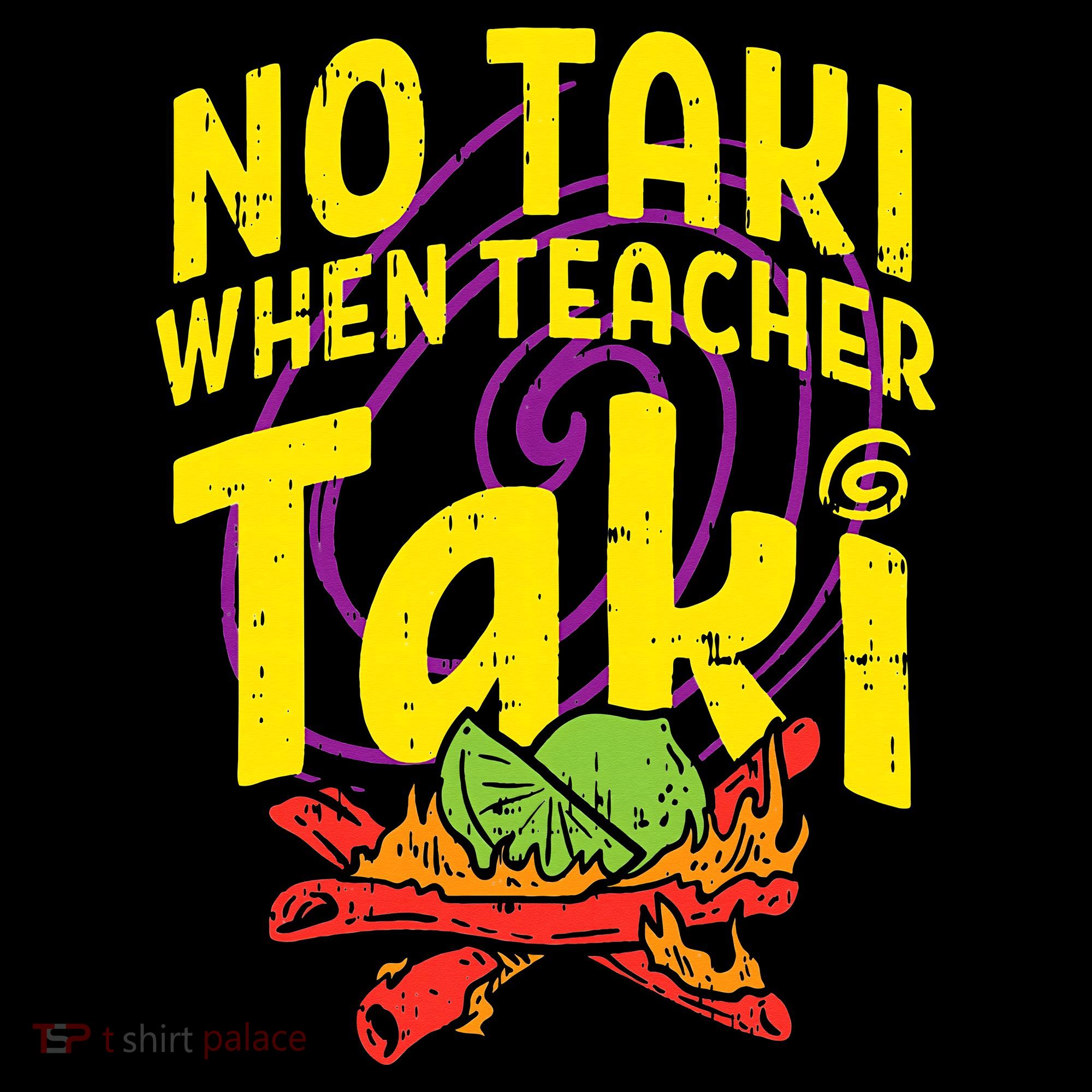 No Taki When Teacher Taki Education classroom Women's Hoodie