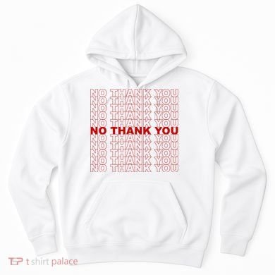 No Thank You Classic Retro Hoodie