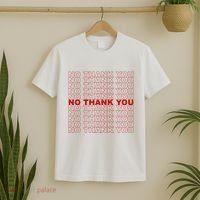 No Thank You Classic Retro T-Shirt thumb 2
