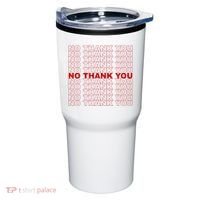 No Thank You Classic Retro Tumbler thumb 0