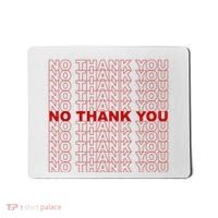 No Thank You Classic Retro Mousepad thumb 0