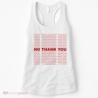 No Thank You Classic Retro Women's Tank Top thumb 0