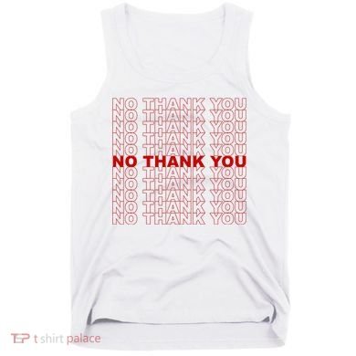No Thank You Classic Retro Tank Top