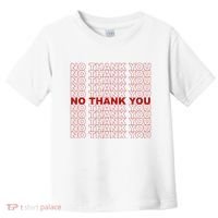 No Thank You Classic Retro Toddler T-Shirt thumb 0