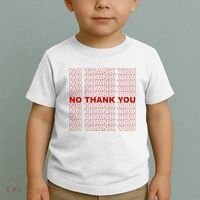 No Thank You Classic Retro Toddler T-Shirt thumb 2