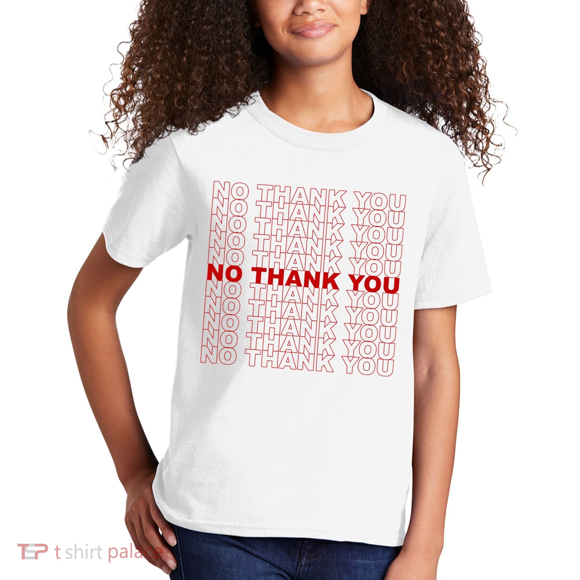 No Thank You Classic Retro Kids T-Shirt