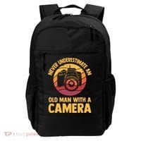 Never Underestimate An Old Man With A Camera Photography Backpack thumb 0