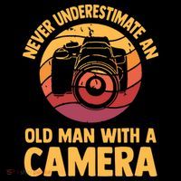Never Underestimate An Old Man With A Camera Photography Coffee Mug thumb 5