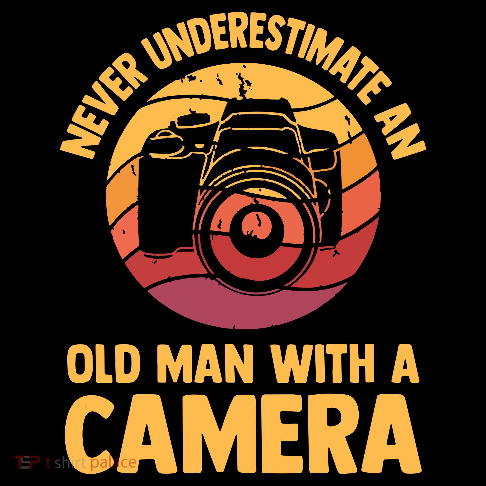 Never Underestimate An Old Man With A Camera Photography Coffee Mug
