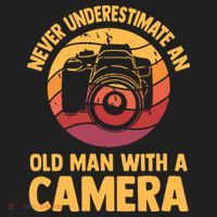 Never Underestimate An Old Man With A Camera Photography Tumbler thumb 3