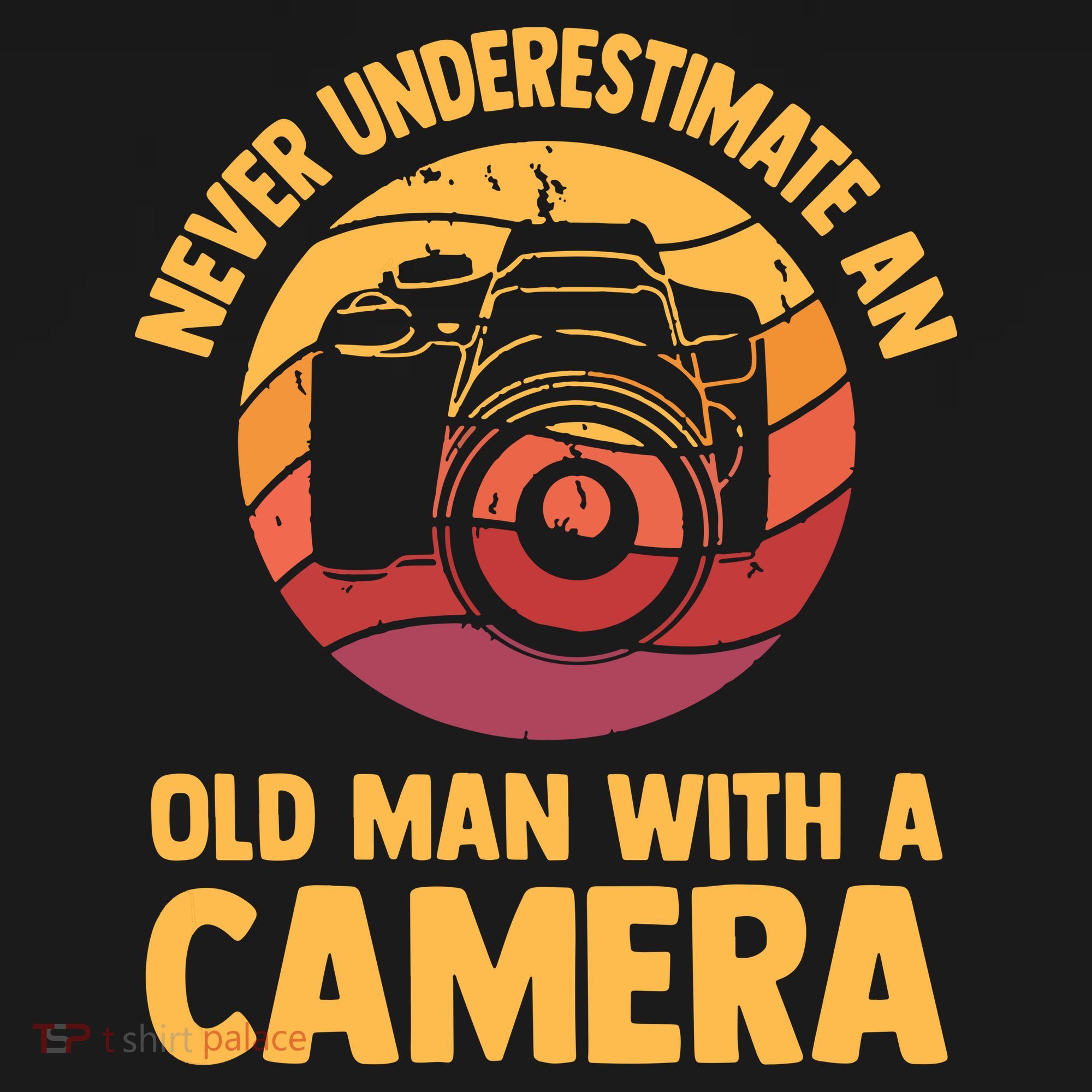 Never Underestimate An Old Man With A Camera Photography Baby Bodysuit