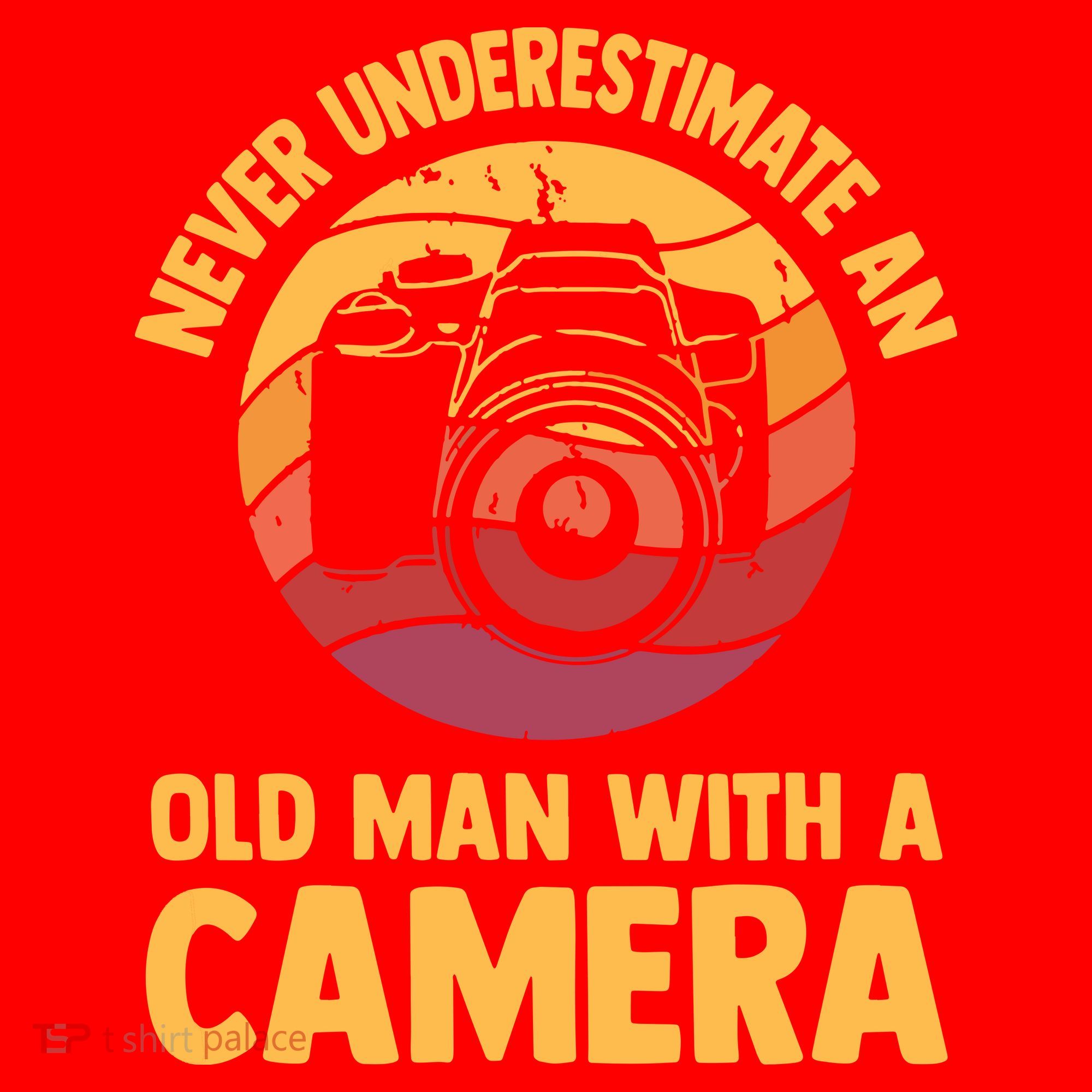 Never Underestimate An Old Man With A Camera Photography Santa Hat