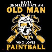 Never Underestimate An Old Man Who Loves Paintball Coffee Mug thumb 5