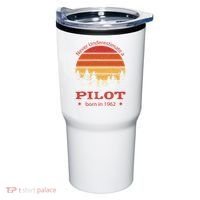 Never Underestimate A Pilot Born In 1962 Tumbler thumb 0