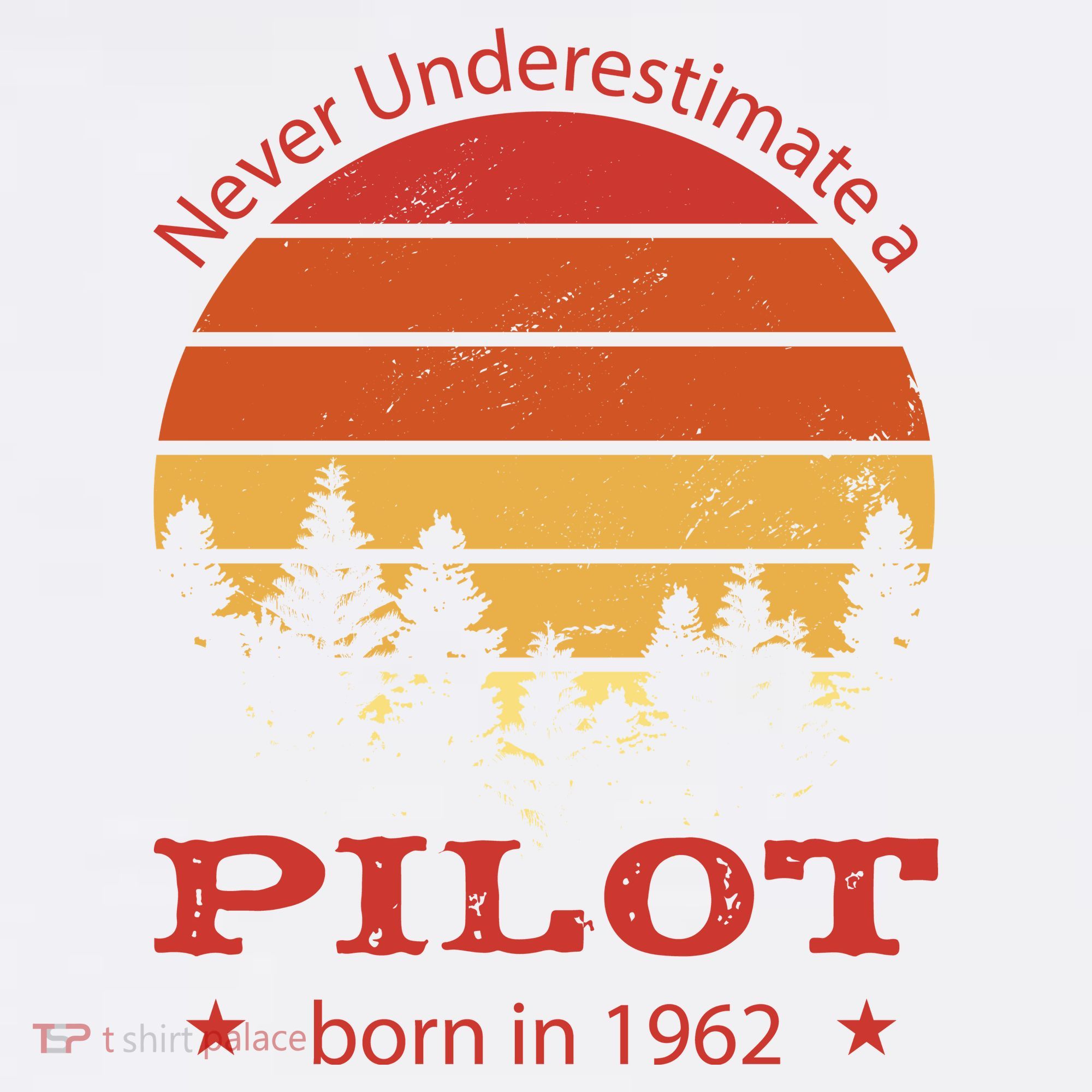 Never Underestimate A Pilot Born In 1962 Baby Bodysuit