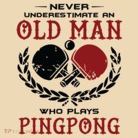Never Underestimate An Old Man Who Plays Ping Pong Tote Bag thumb 4
