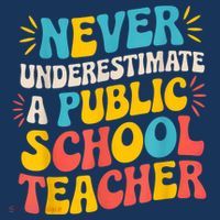 Never Underestimate A Public School Teacher Walz Harris 2024 Kids Sweatshirt thumb 2