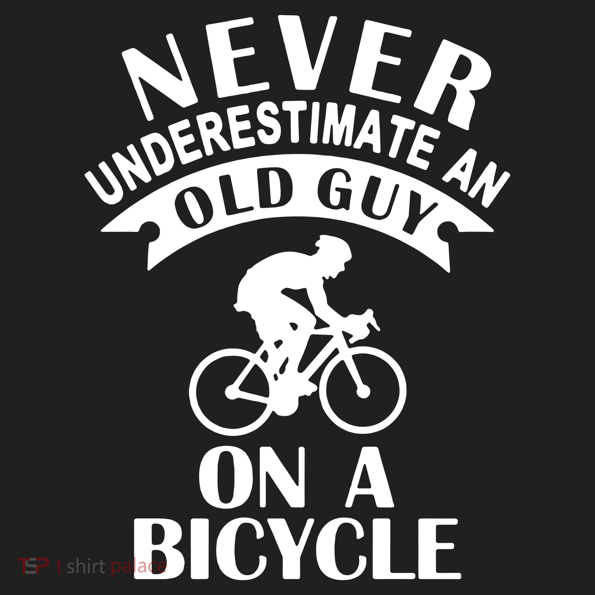 Never Underestimate An Old Guy On A Bicycle Beanie