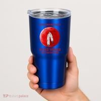 Never Underestimate An Old Woman With Native Blood Tumbler thumb 2