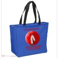 Never Underestimate An Old Woman With Native Blood Tote Bag thumb 2