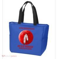 Never Underestimate An Old Woman With Native Blood Tote Bag thumb 3