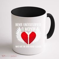Never Underestimate A Who Had An Open Heart Surgery Gift Coffee Mug thumb 1