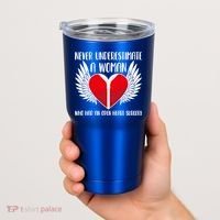 Never Underestimate A Who Had An Open Heart Surgery Gift Tumbler thumb 2