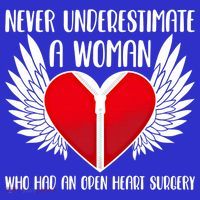 Never Underestimate A Who Had An Open Heart Surgery Gift Mousepad thumb 1