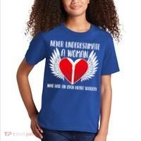 Never Underestimate A Who Had An Open Heart Surgery Gift Kids T-Shirt thumb 2