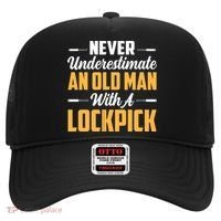 Never Underestimate An Old With A Lockpick Locksmith Gift Hat thumb 0