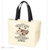 Never Underestimate An Old Lady Who Reads Many Books Gift Tote Bag thumb 3