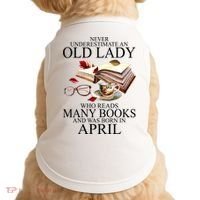 Never Underestimate An Old Lady Who Reads Many Books Gift Doggie Tank thumb 0