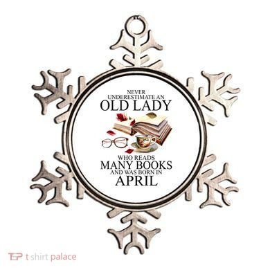 Never Underestimate An Old Lady Who Reads Many Books Gift Ornament