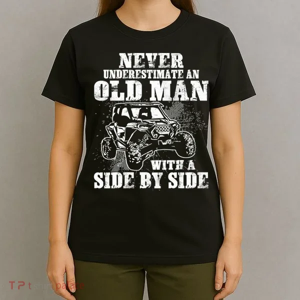 Never Underestimate An Old Man Funny T-Shirt
