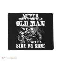Never Underestimate An Old Man Funny Mousepad thumb 0