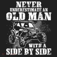 Never Underestimate An Old Man Funny Hat thumb 2