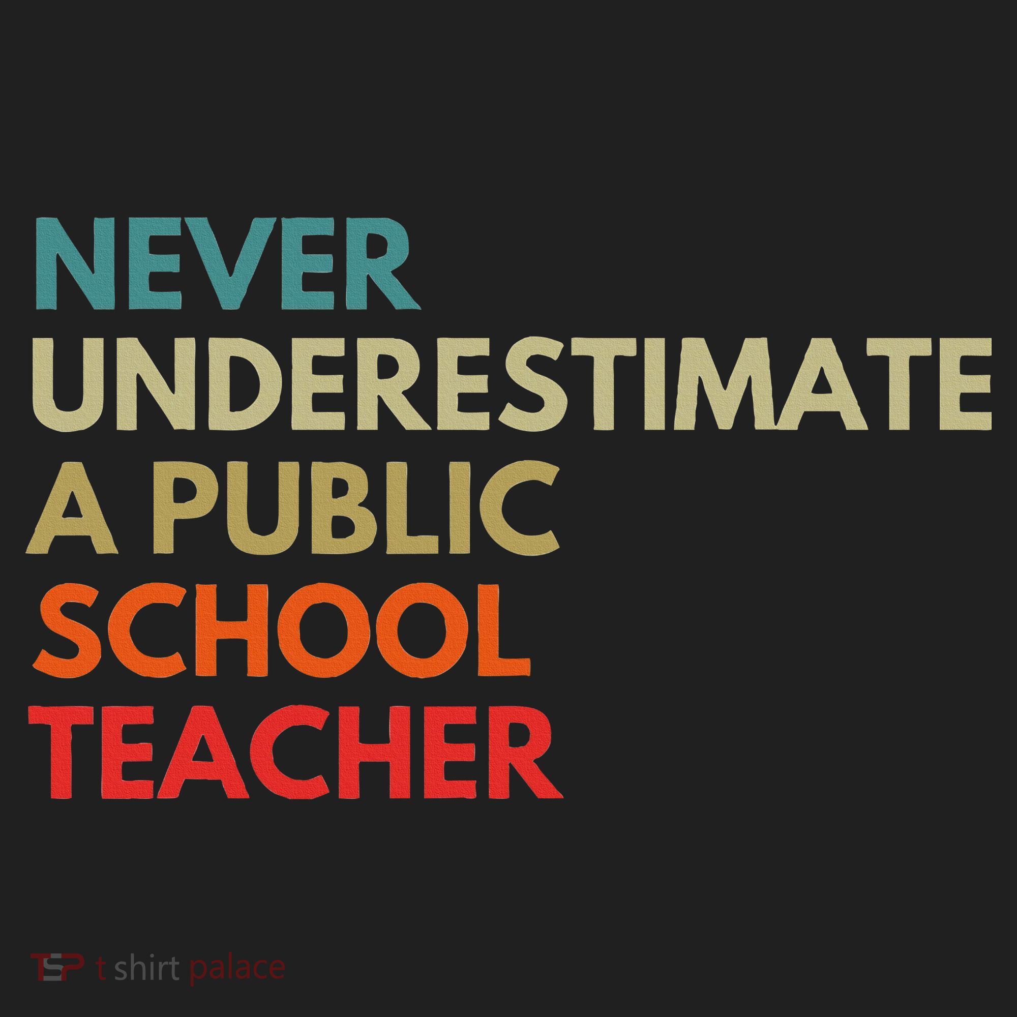 Never Underestimate A Public School Teacher Walz Waltz Beanie